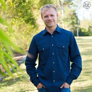 Dundee Long Sleeve Button Up