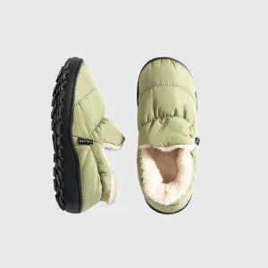 Voited Cloudtouch™ Slipper - Lightweight, Indoor/Outdoor Fleece-Lined Camping Slippers - Olive