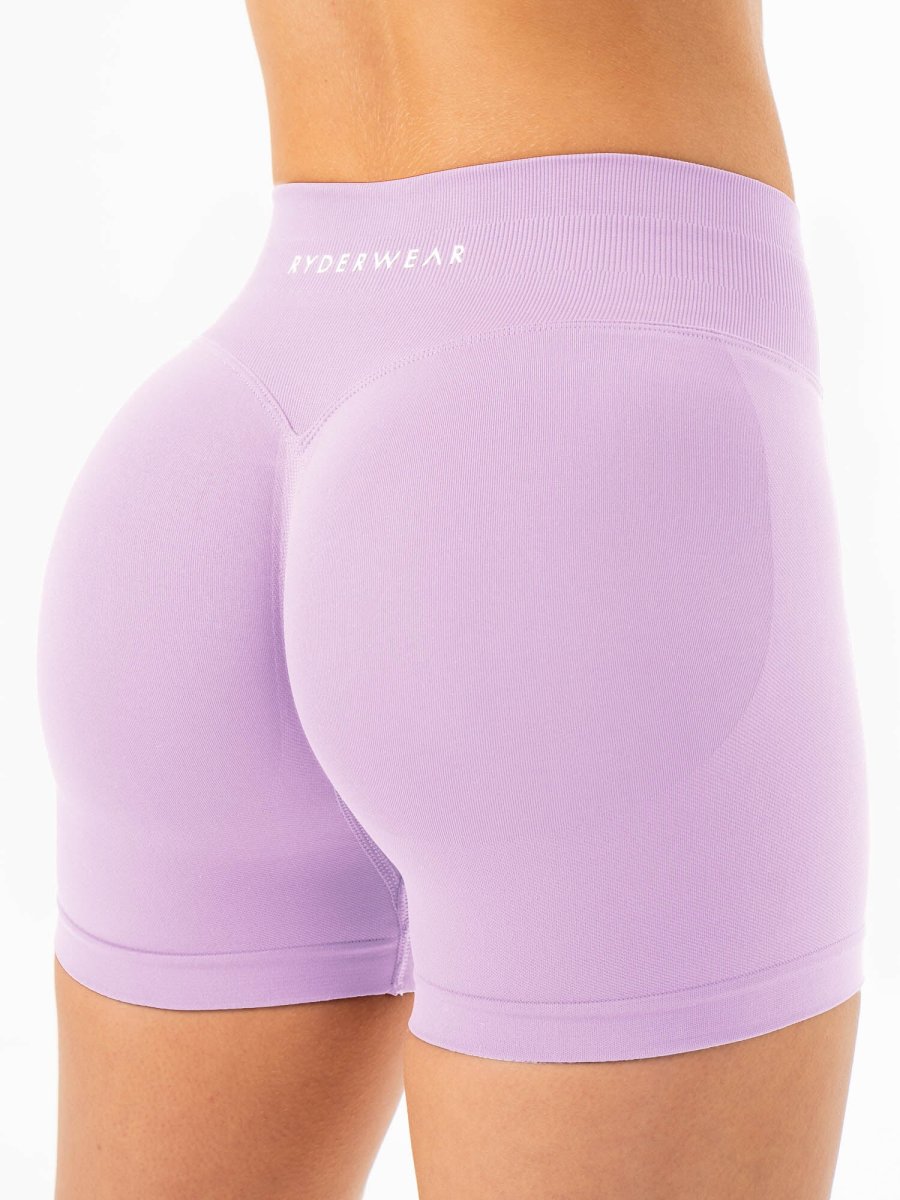 Boost Seamless Shorts - Lavender - Image 2