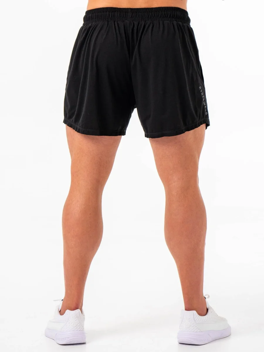 Iron Arnie Shorts - Black - Image 4