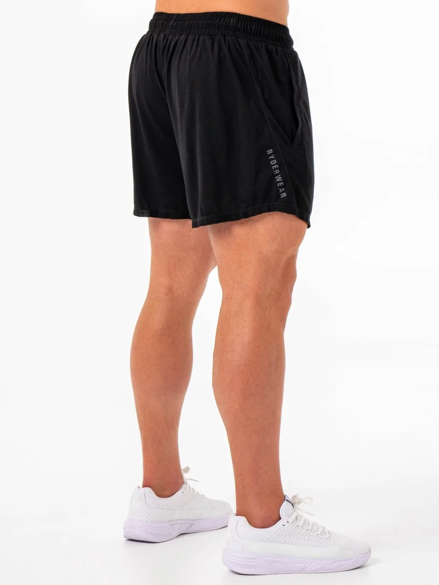 Iron Arnie Shorts - Black - Image 3